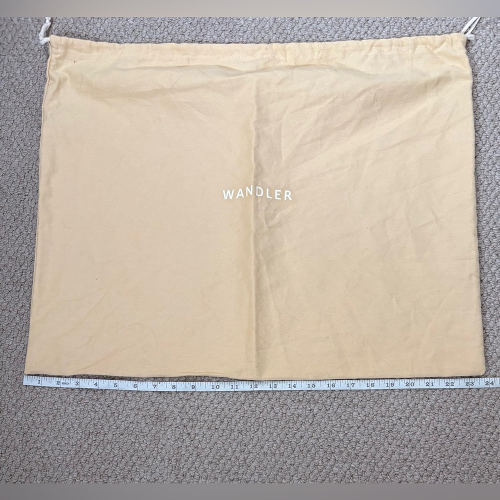Wandler Light Tan Dust Bag 24x19